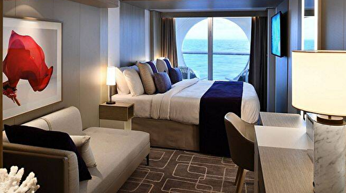 Deluxe Oceanview Stateroom with Veranda